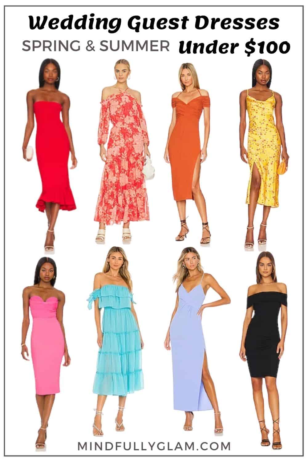 Wedding Guest Dresses for Spring & Summer - Under $100