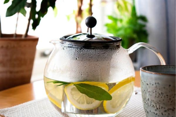 hot lemon water benefits