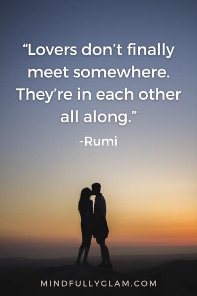 Rumi quotes on love