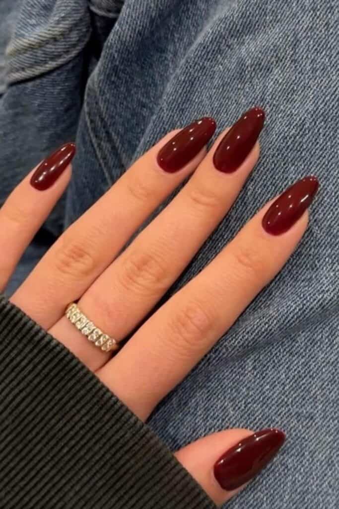 red nail trends design