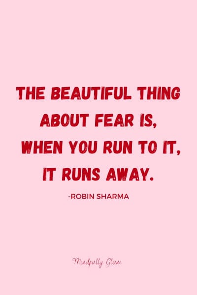 overcoming fear quotes