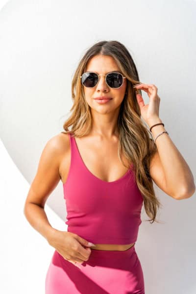 lululemon pink align tank