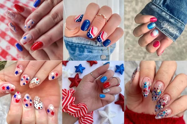 4th of july nail ideas