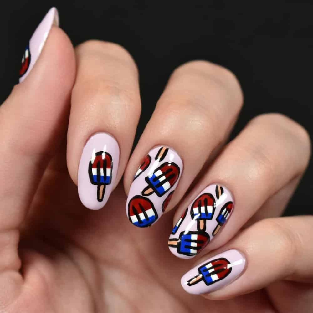 popsicle nails