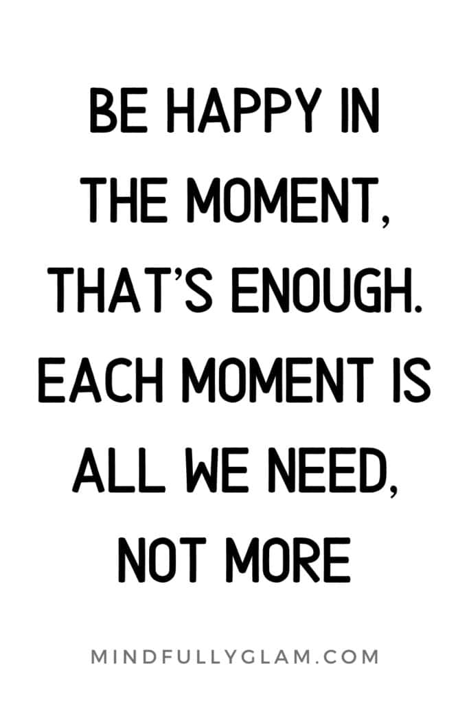 living in the moment quotes
