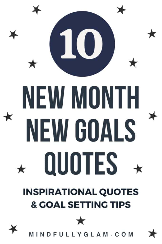 new month new goals quotes