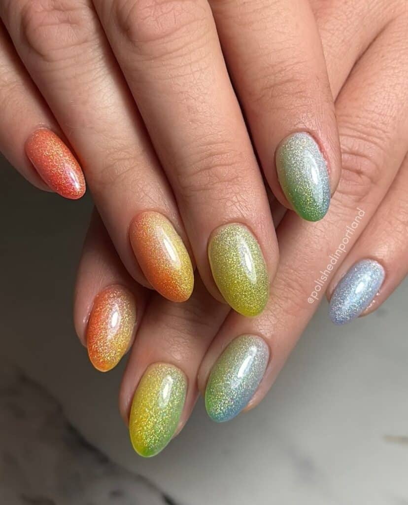 pride nails