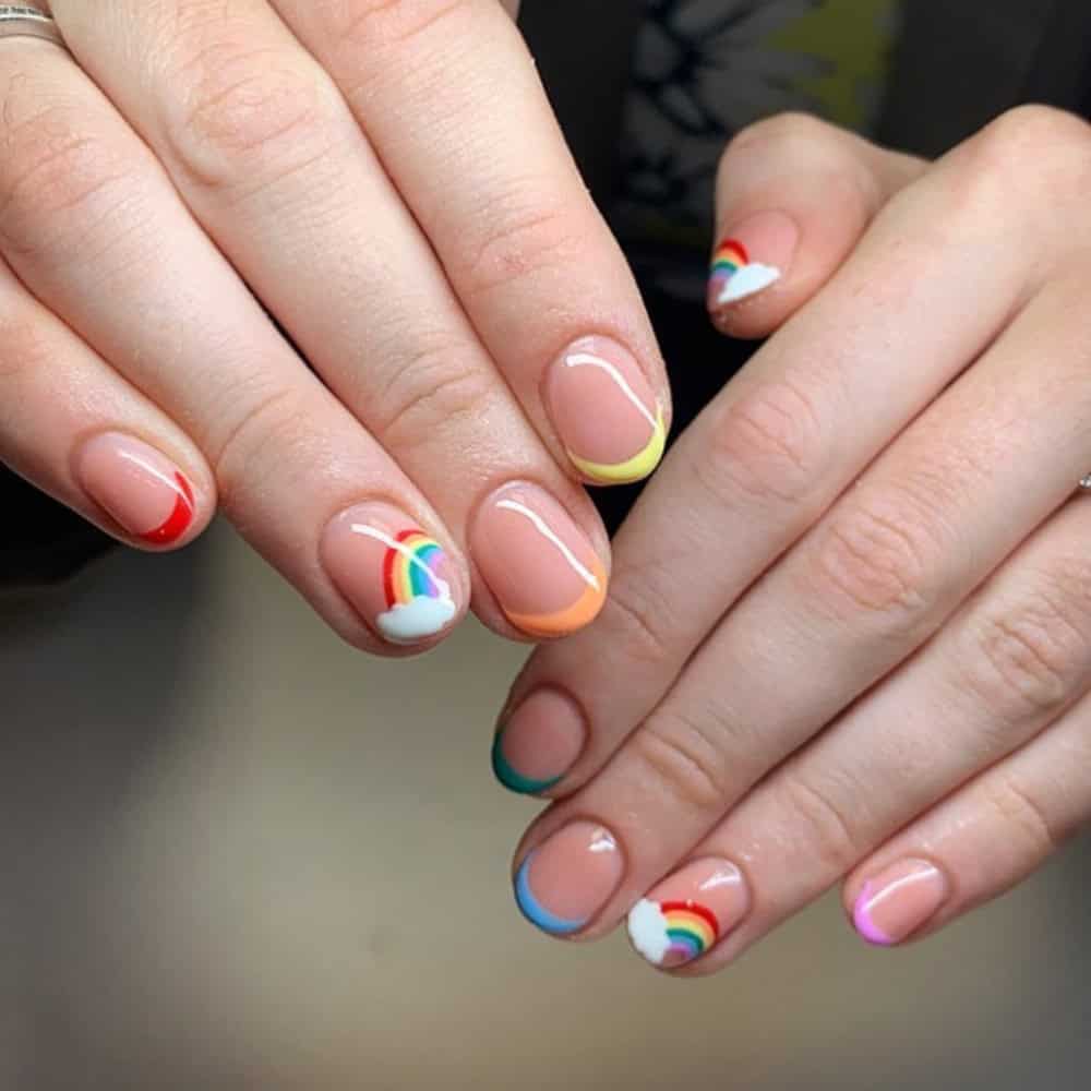 pride nails