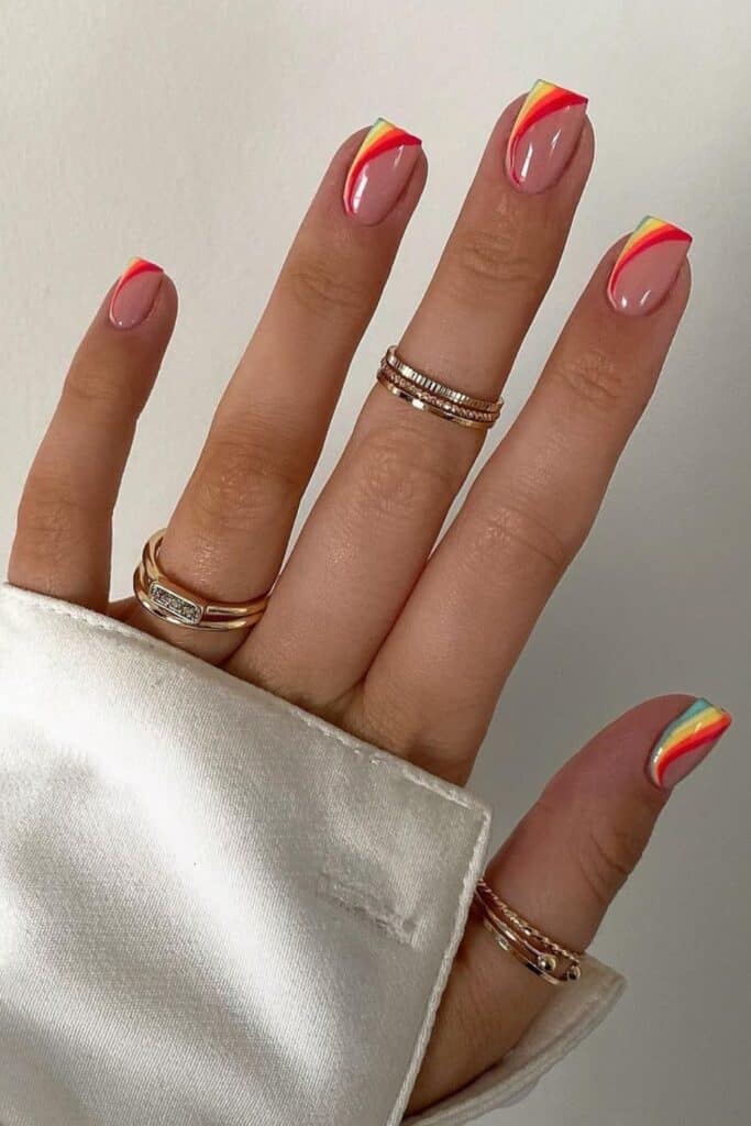 pride nails