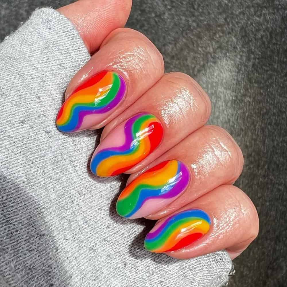 pride nails