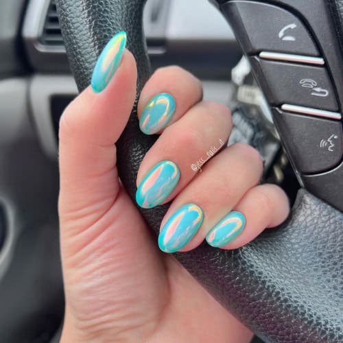 chrome nails