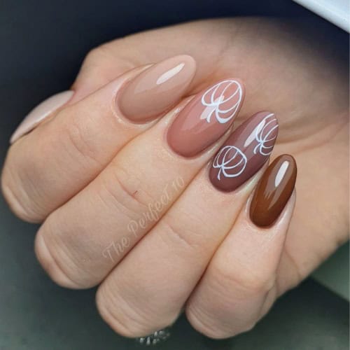 pumpkin nails