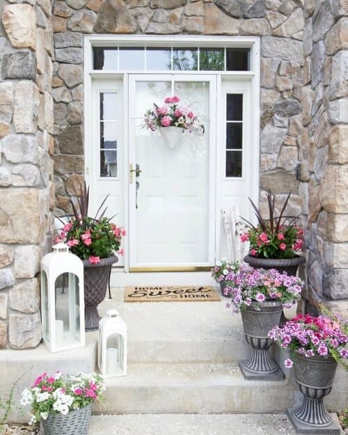 spring front porch decor ideas
