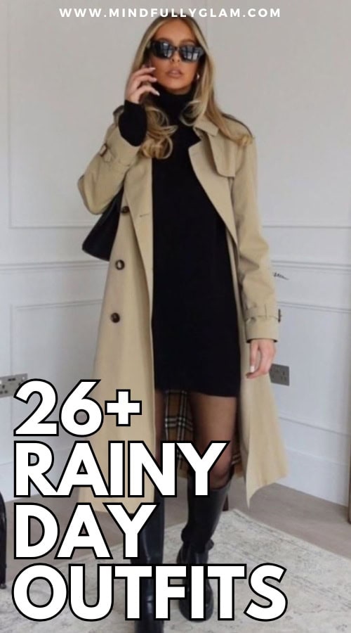 rainy day outfits