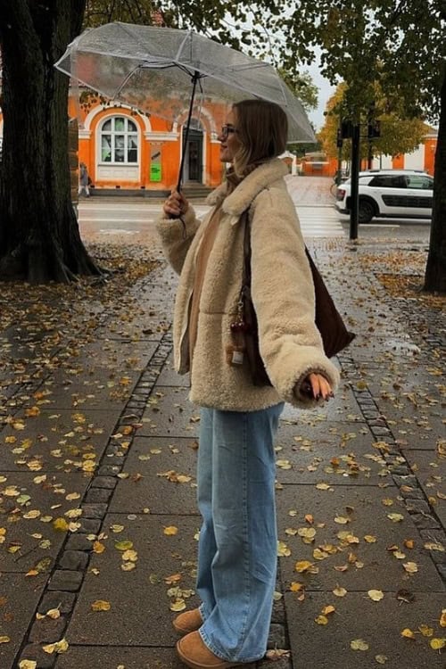 rainy day outfits