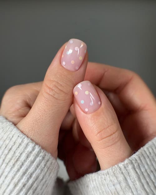 simple easter nails