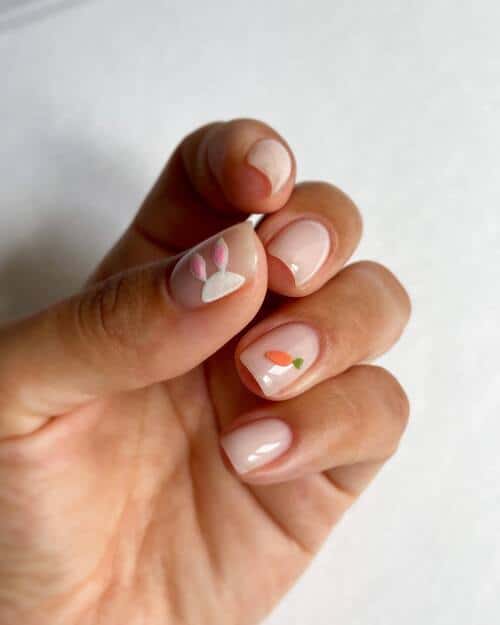 simple easter nails
