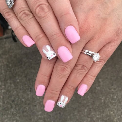 simple easter nails