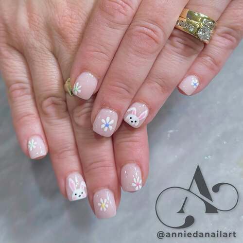 simple easter nails