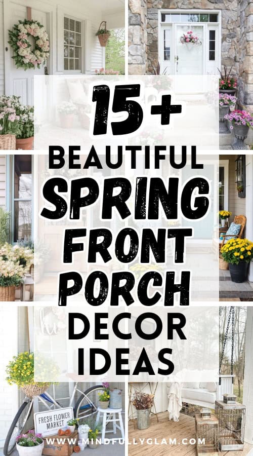 spring front porch decor ideas