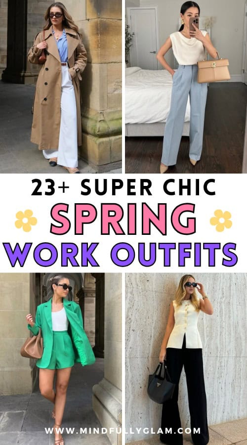 spring work outfits
