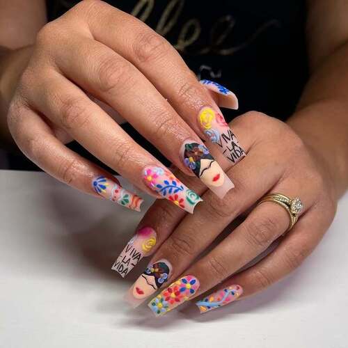 cinco de mayo nails