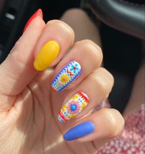 cinco de mayo nails