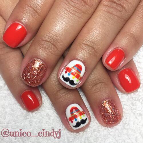 cinco de mayo nails