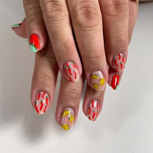 cinco de mayo nails