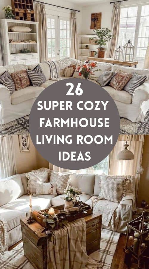 cozy farmhouse living room ideas
