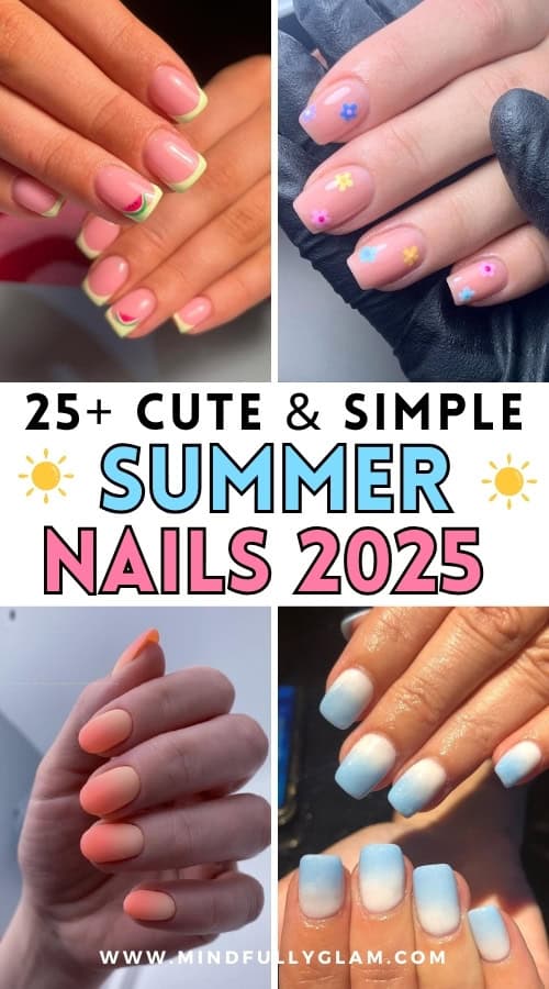 simple summer nails 2025