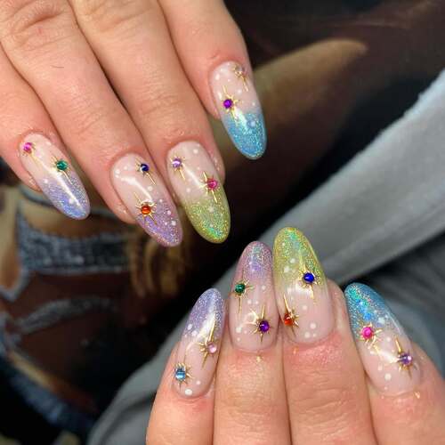 birthday nails