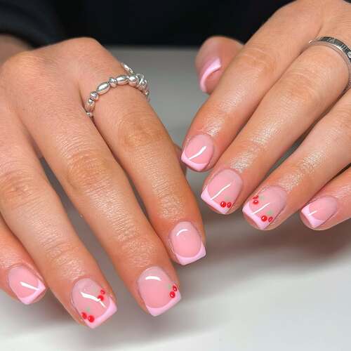 cherry nails