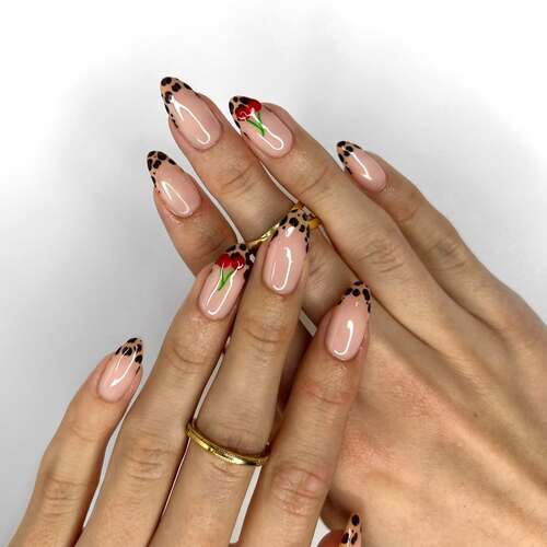 cherry nails