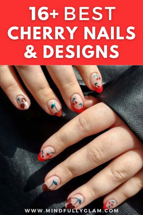 cherry nails