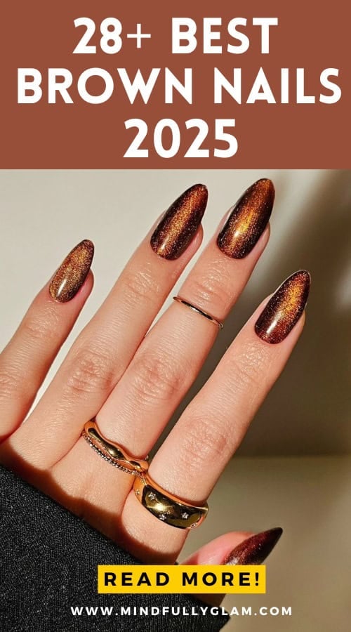 brown nails 2025