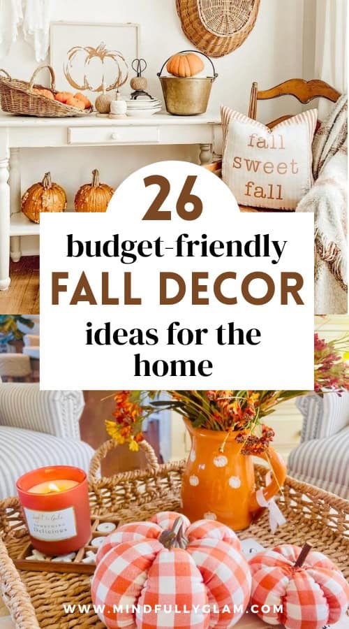 budget friendly fall decor ideas