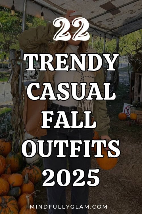 casual fall outfits 2025