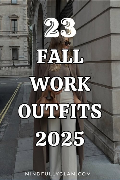fall work outfits 2025