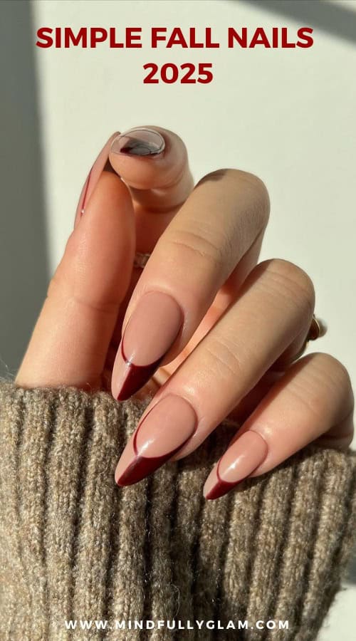 simple fall nails 2025